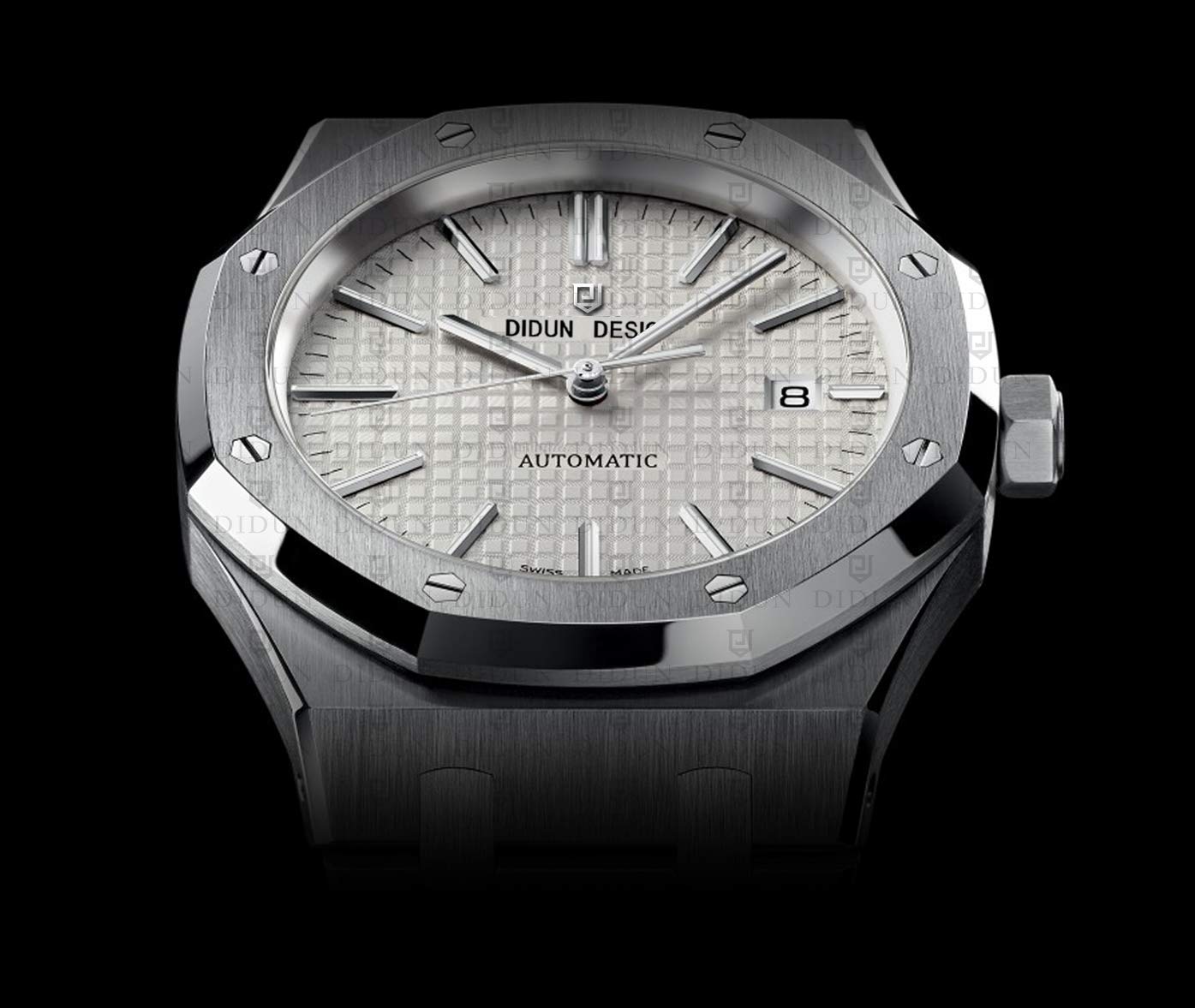 Годинник Didun Royal One Sporty Elegant чоловічий автоматичний сапфірове скло, фото №2