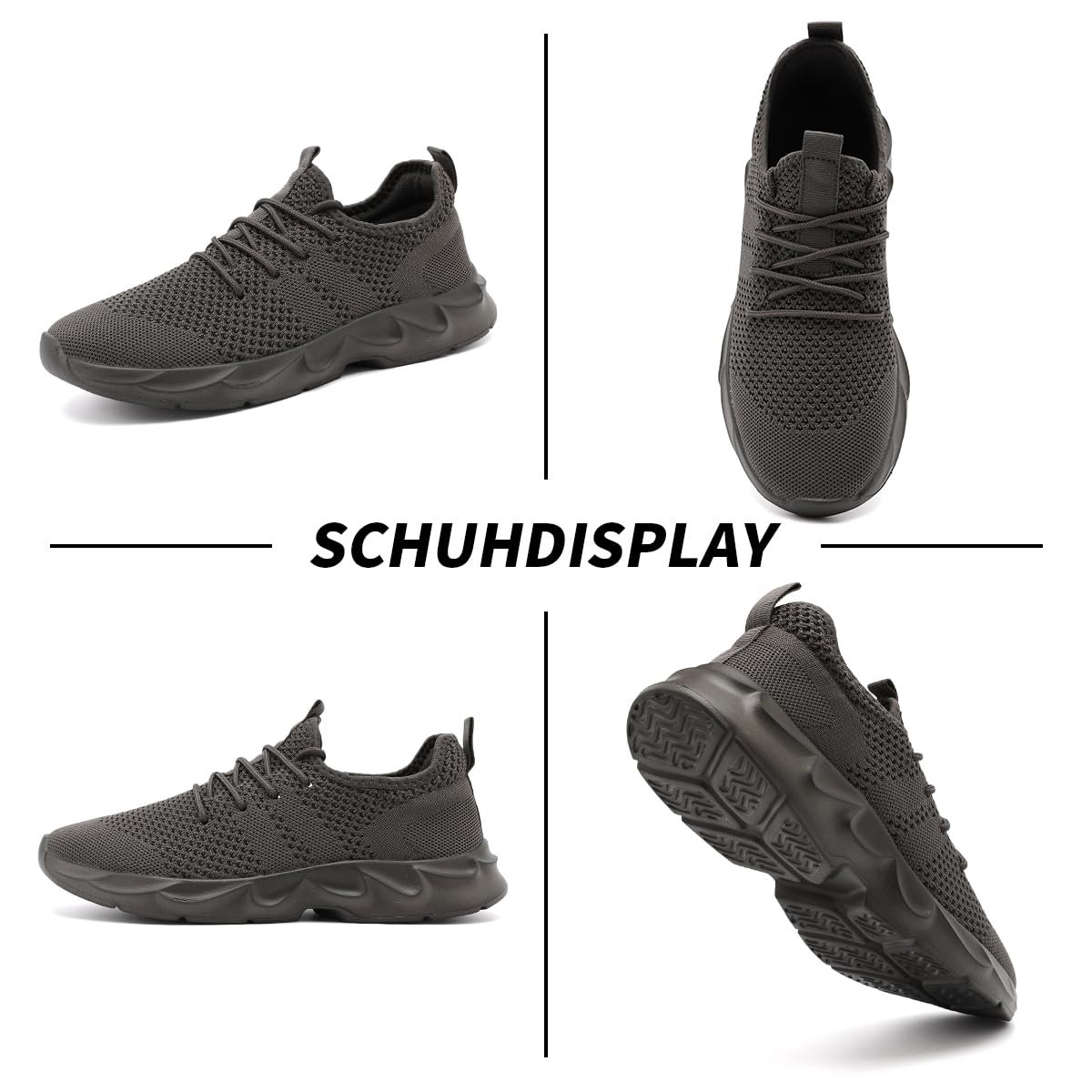 Кросівки UROMGV Спортивні для ходьби, тенісу та бігу, дихаючі, легкі, без шнурків, фото №6