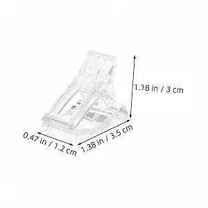 Клипсы для ногтей PACKOVE для быстрого дизайна ногтей, 40 шт, многоразовые цена на synthetic.ua - Фото 1 Клипсы для ногтей PACKOVE для быстрого дизайна ногтей, 40 шт, многоразовые synthetic.ua - Фото 1