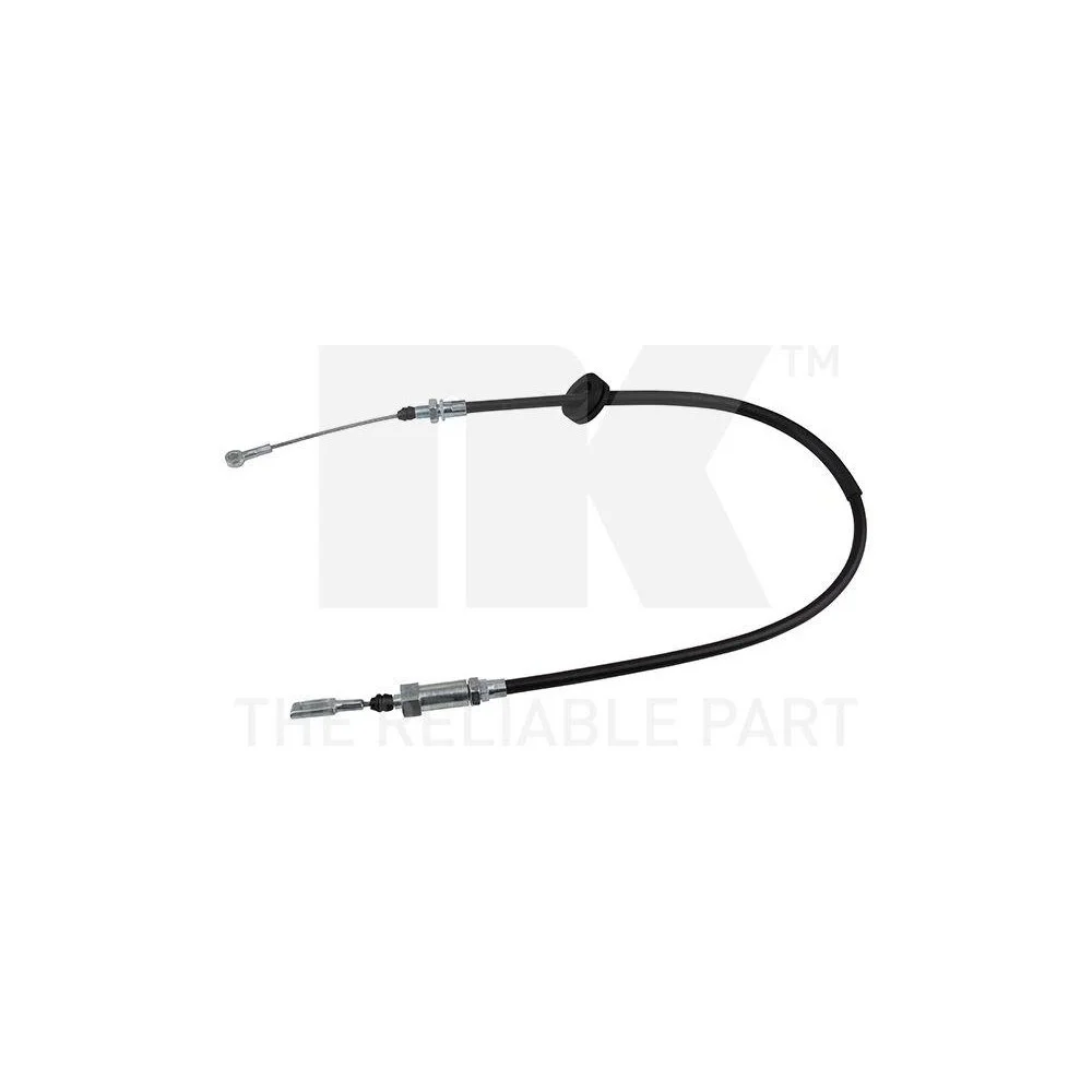 Трос стоянкового гальма NK 909924 для CITROËN FIAT PEUGEOT, передній, фото №1