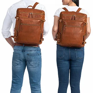 Купить Рюкзак для ноутбука STILORD Alvar 15.6 дюймов Кожаный Коричневый - Фото 1 Рюкзак для ноутбука STILORD Alvar 15.6 дюймов Кожаный Коричневый - Фото 1