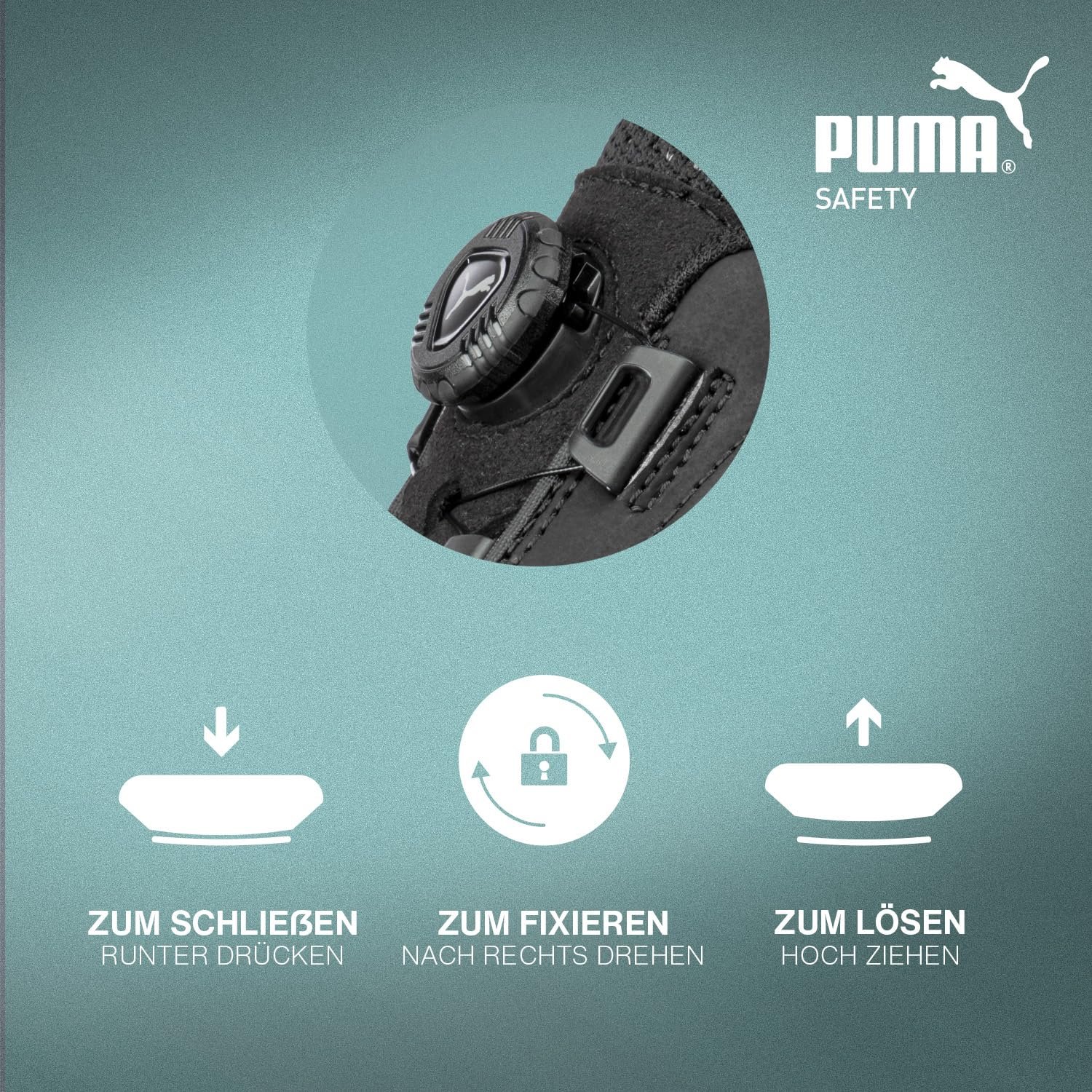 Защитная обувь Puma Charge Low S1p ESD HRO SRC, зеленая, фото №4