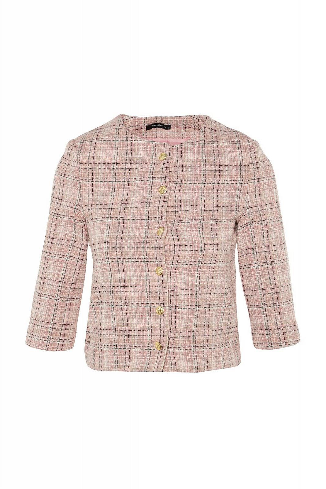 Куртка Trendyol Regular Розовый, фото №5