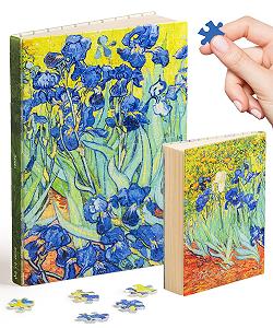 Пазл-обкладинка для блокнота PieceRelax Van Gogh Irises [YA1065] 329 деталей A5 - Фото 1