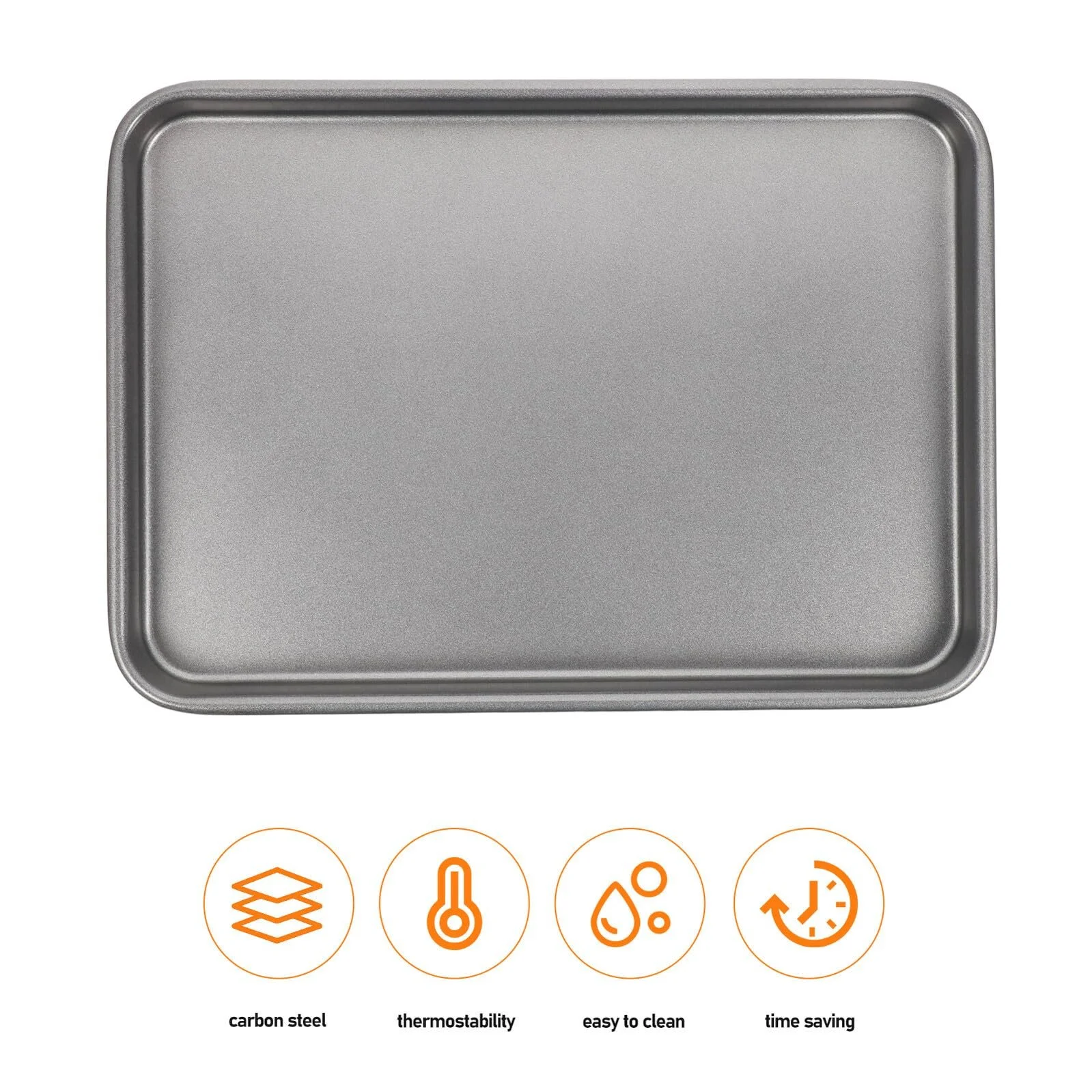 Противень Gadpiparty Antihaft Carbon Stahl антипригарный из углеродистой стали, фото №6 Противень Gadpiparty Antihaft Carbon Stahl антипригарный из углеродистой стали, фото №6