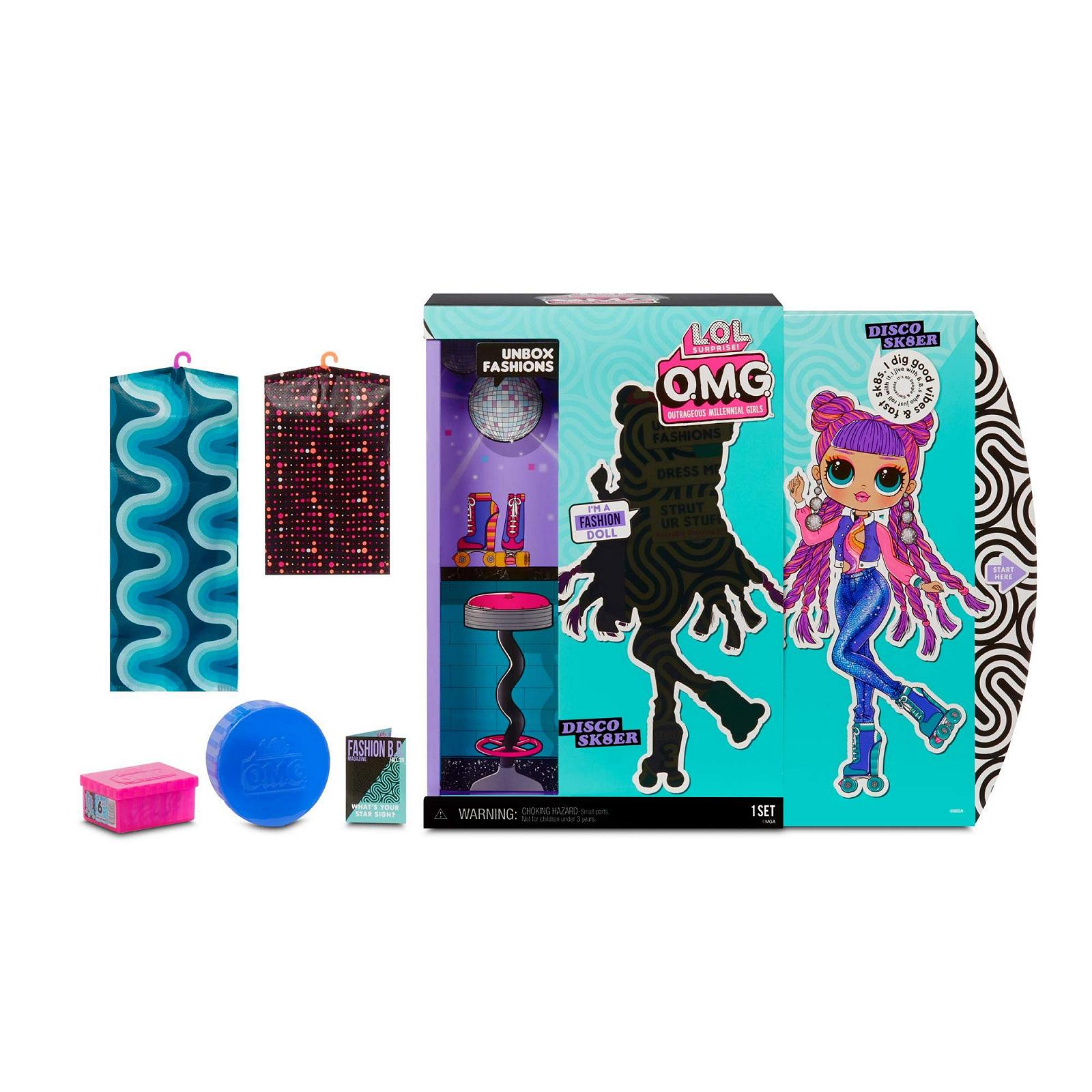 Колекційна лялька L.O.L. Surprise! O.M.G. Series 3 Roller Chick з 20 сюрпризами та аксесуарами, фото №7