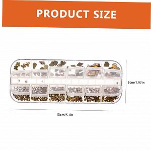 12 шт. Маникюрные бриллианты Необычная форма Плоские стразы для ногтей Украшение для ногтей Маникюрный орнамент Блестящий для ногтей synthetic.ua - Фото 1