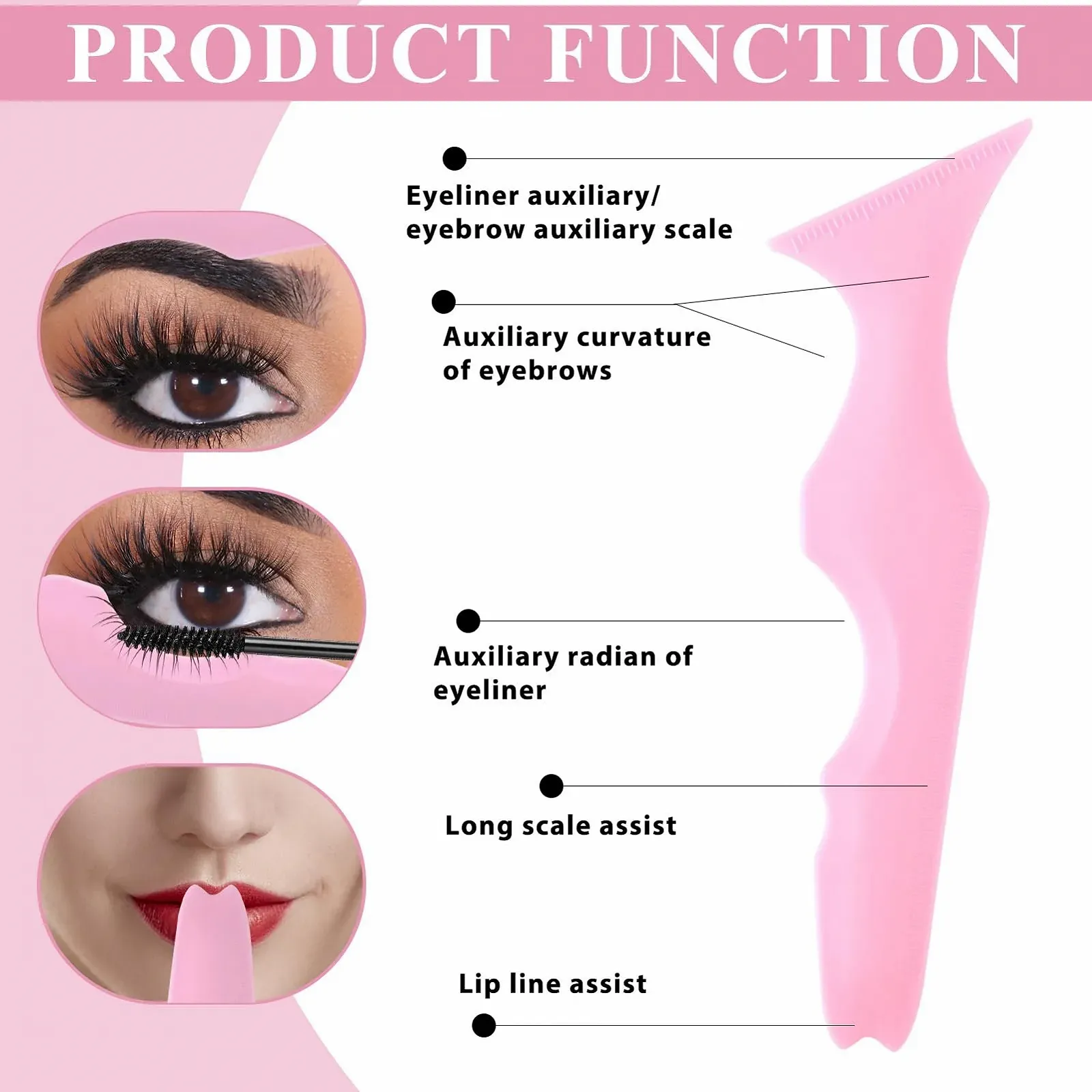 Трафареты для подводки силиконовые, фото №3