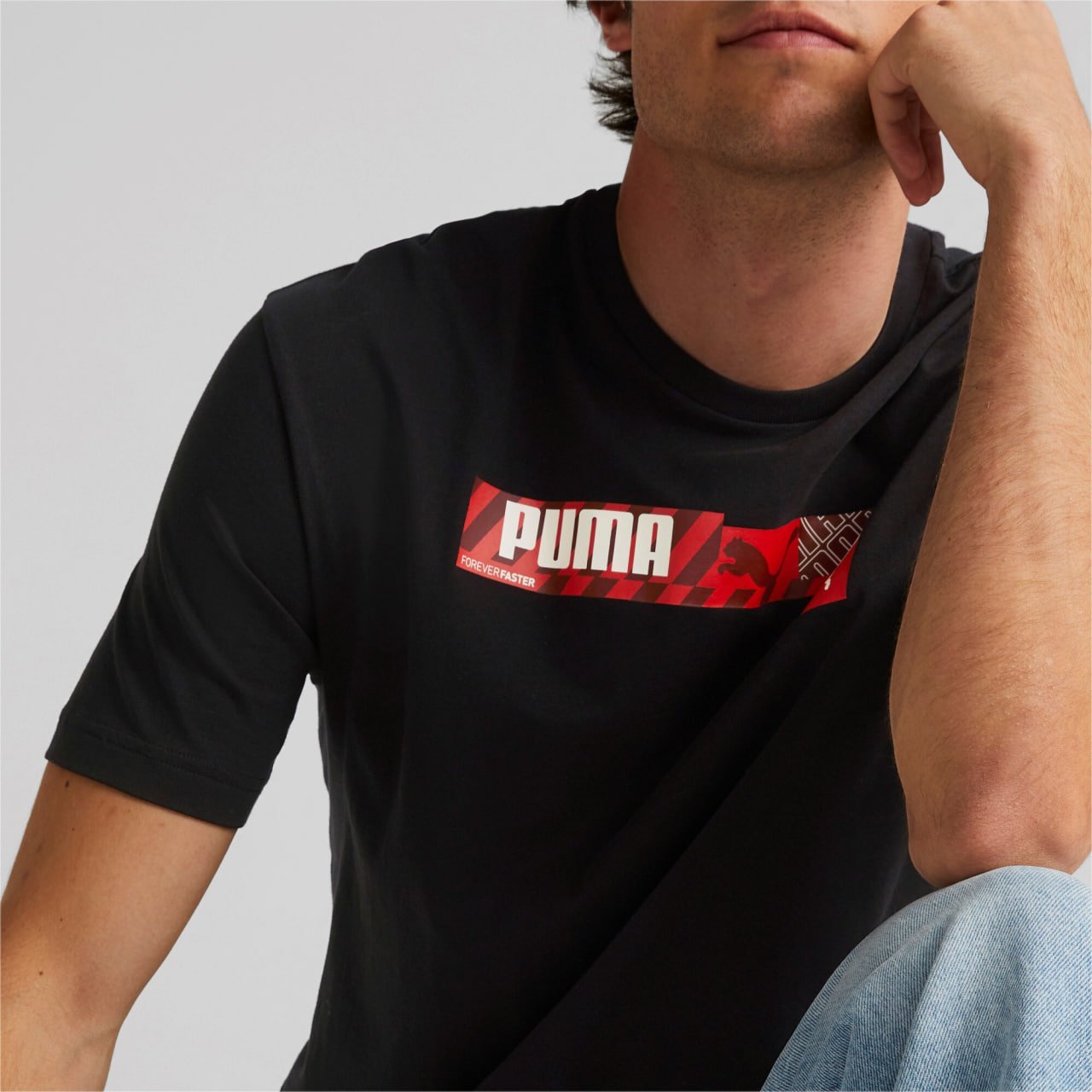Футболка Puma Box Graphic Tee L, фото №5