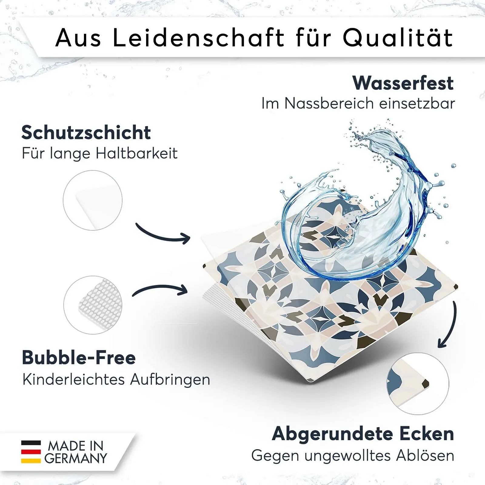 Плитка-наклейка мозаїка CREATISTO 20 x 20 см 9 шт., фото №4