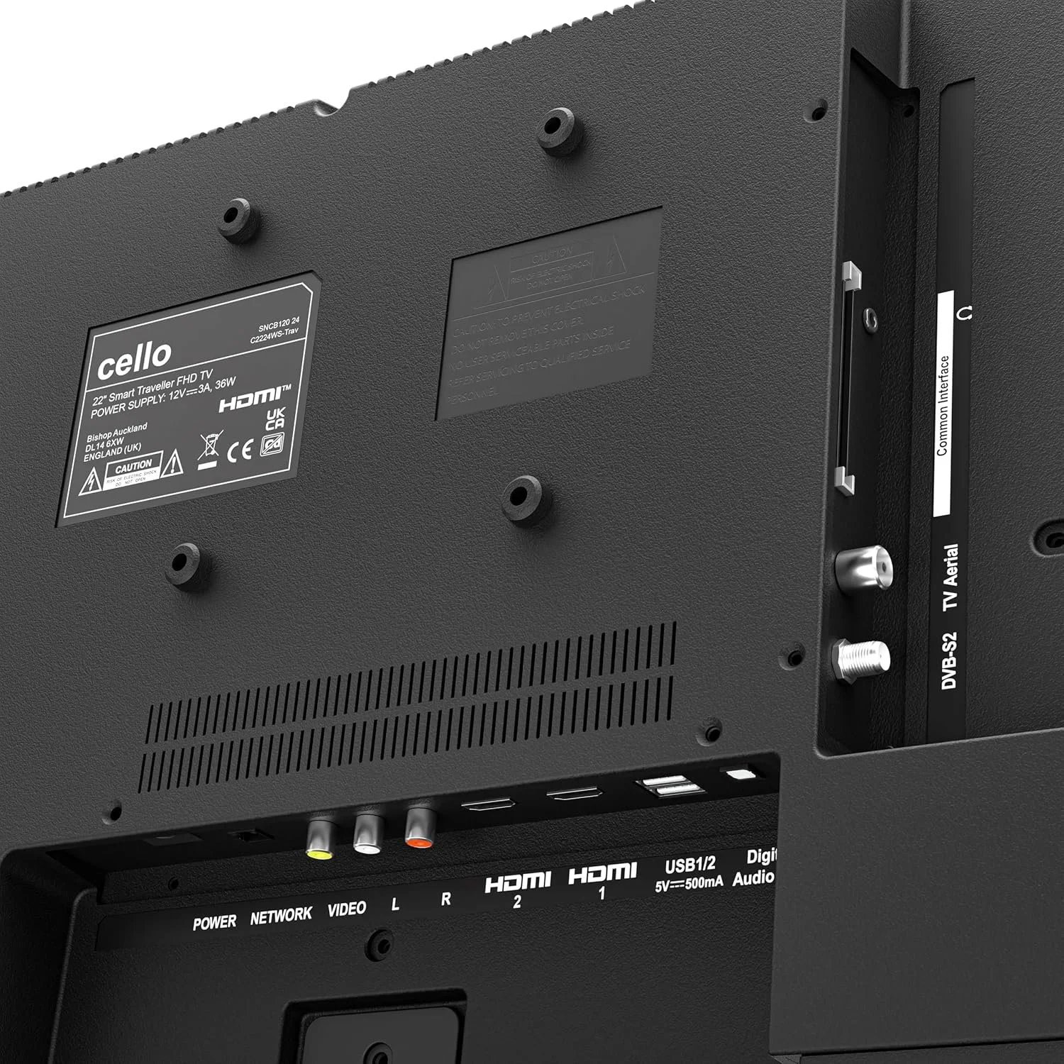 Телевізор 22" Cello C2224WS / Full HD / 60 Гц / LED / WebOS / Wi-Fi / Bluetooth / T2, фото №6