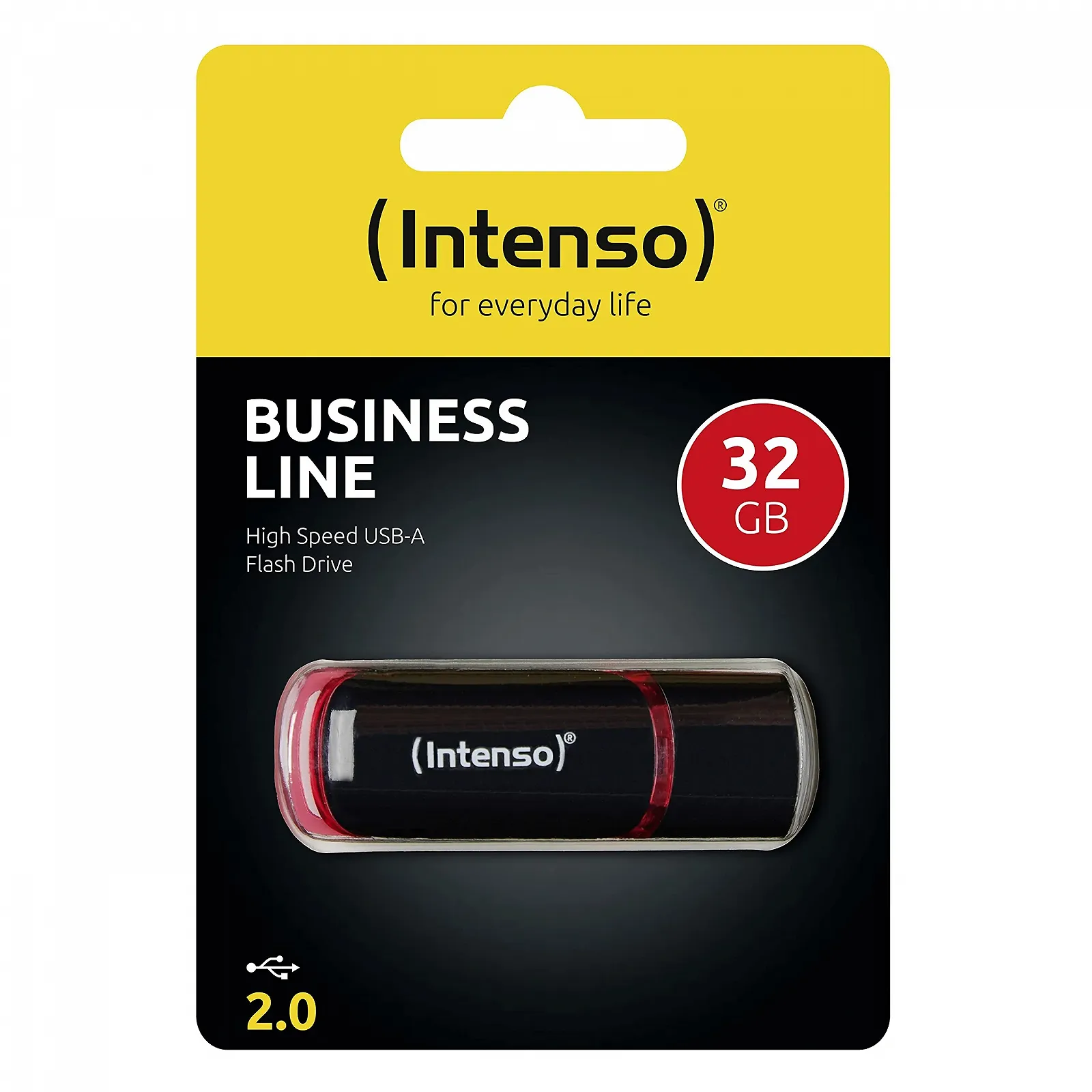 USB-флеш-накопичувач Intenso Business Line 32 GB USB 2.0 Чорний, фото №4 USB-флеш-накопичувач Intenso Business Line 32 GB USB 2.0 Чорний, фото №4