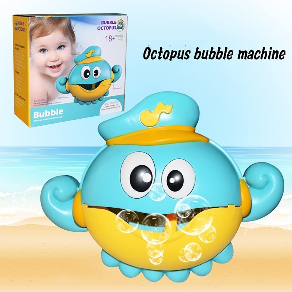 Іграшка для ванни Morofme Автоматична машина для бульбашок у вигляді восьминога з музикою 1000+ бульбашок за хвилину, фото №5 Іграшка для ванни Morofme Автоматична машина для бульбашок у вигляді восьминога з музикою 1000+ бульбашок за хвилину, фото №5