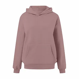 Женский Свитшот Oversize Куртка с V-образным/круглым вырезом Пуловер-Свитшот на молнии Ретро-мода Без капюшона Топ с карманом Осень-Зима synthetic.ua - Фото 1