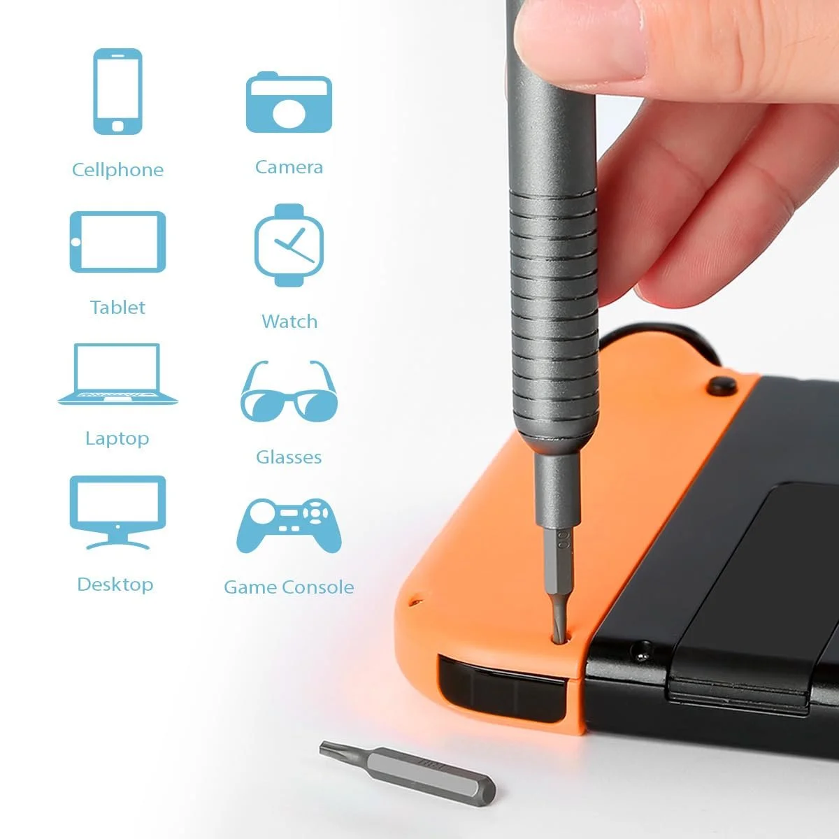 Набір викруток прецизійний STAHLWERK PSS-51 ST 51 предмет Chrome Vanadium Bit Set, фото №6