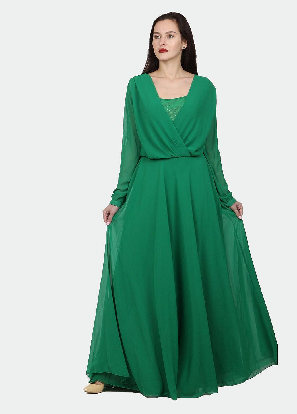 Платье Enna Levoni М Зеленый (ND-3785-4-Green), фото №4