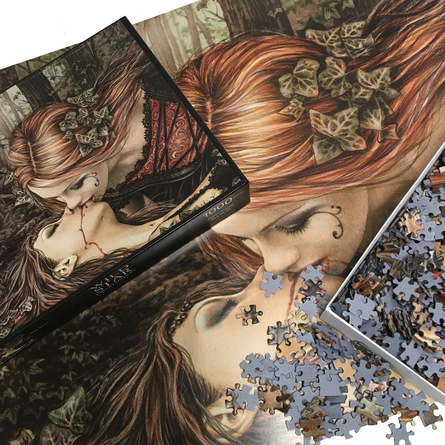 Пазл Victoria Frances The Lovers Kiss 1000 элементов, фото №4 Пазл Victoria Frances The Lovers Kiss 1000 элементов, фото №4