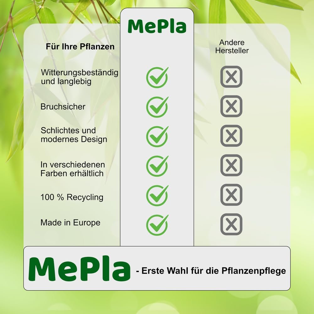 Підвісні кашпо Komet пластикові атмосферостійкі, діаметр 30 см, антрацит, 2 шт., фото №6