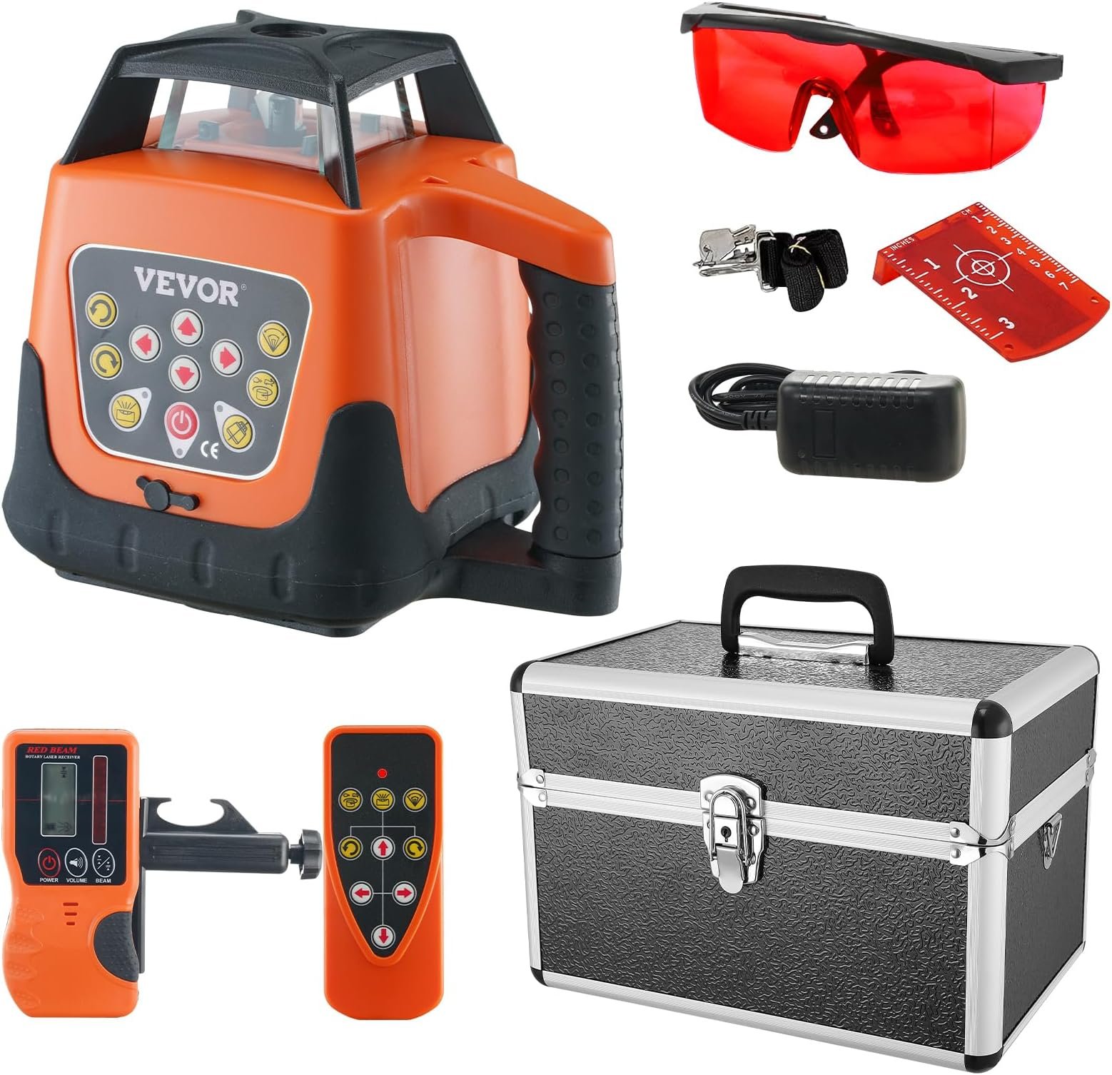 Лазерный уровень Vevor LRE203G Красный, фото №1 Лазерный уровень Vevor LRE203G Красный, фото №1