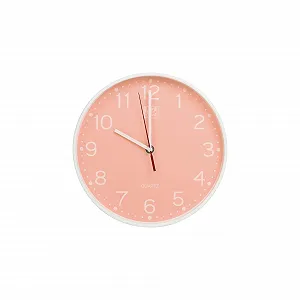 Часы настенные Oxford Calm Quiet 25 см Оранжевый - Фото 1