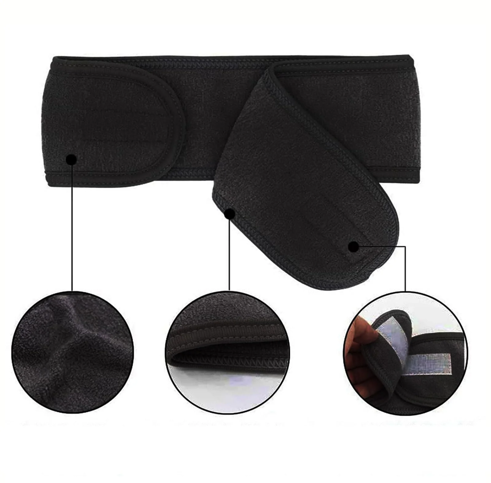 Набір з 2 косметичних пов'язок для волосся, фото №4