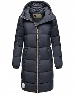 Пальто зимнее Marikoo Nomadiaa 16 Женское стеганое с капюшоном и высококачественными деталями - Фото 1