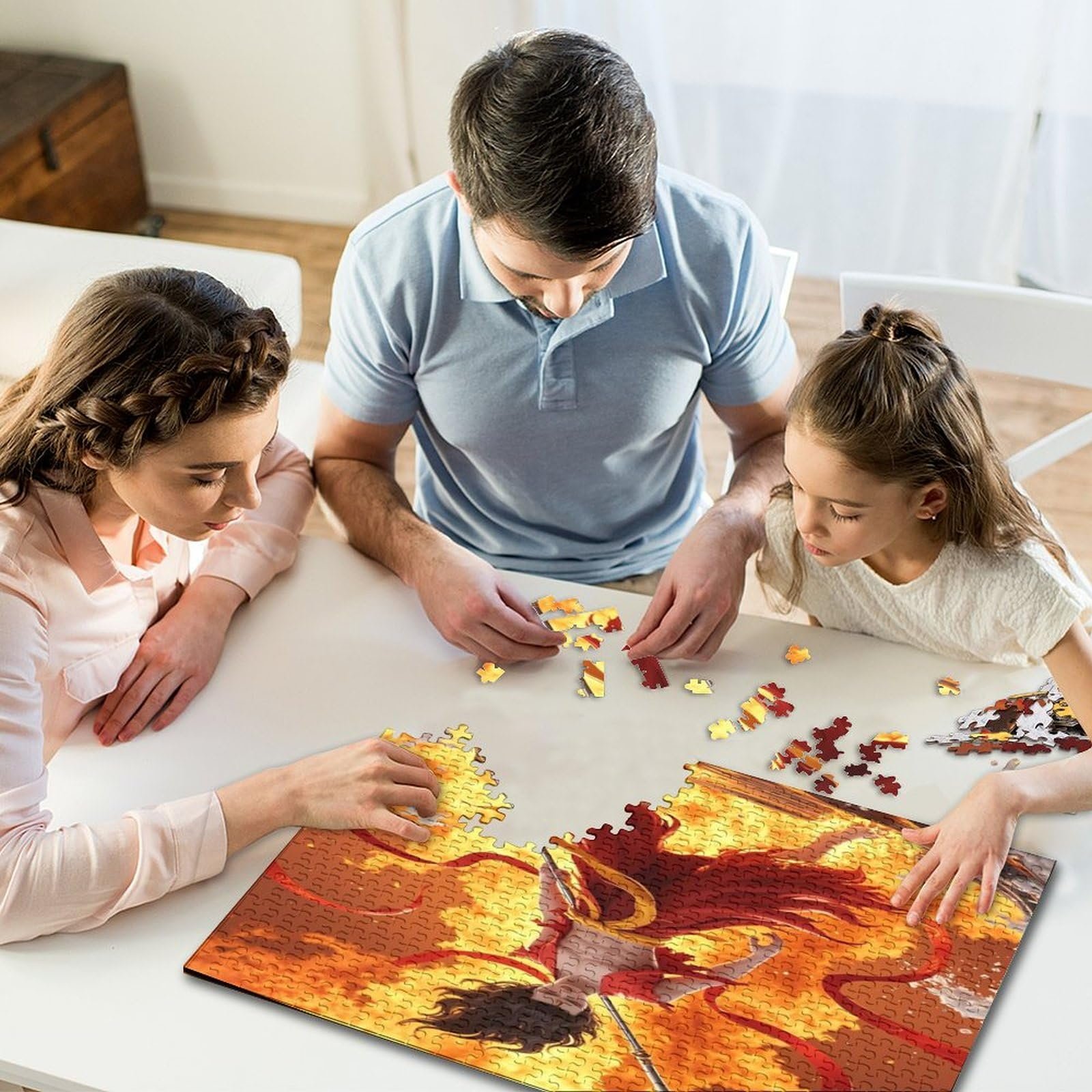 Пазлы Nezha Manga Style 1000 элементов 75 х 50 см, фото №4