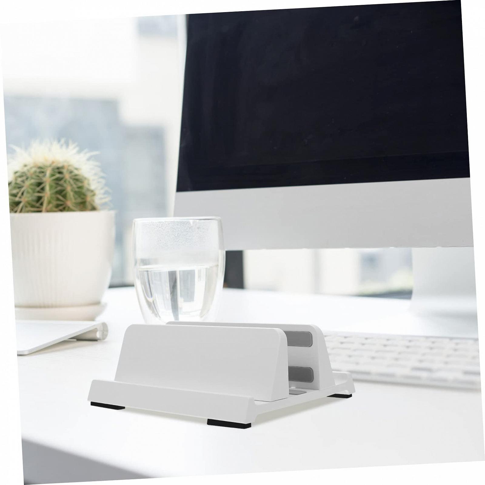 Підставка для ноутбука вертикальна SOIMISS ABS регульована для ноутбуків та планшетів, що економить місце для офісу та дому, фото №6