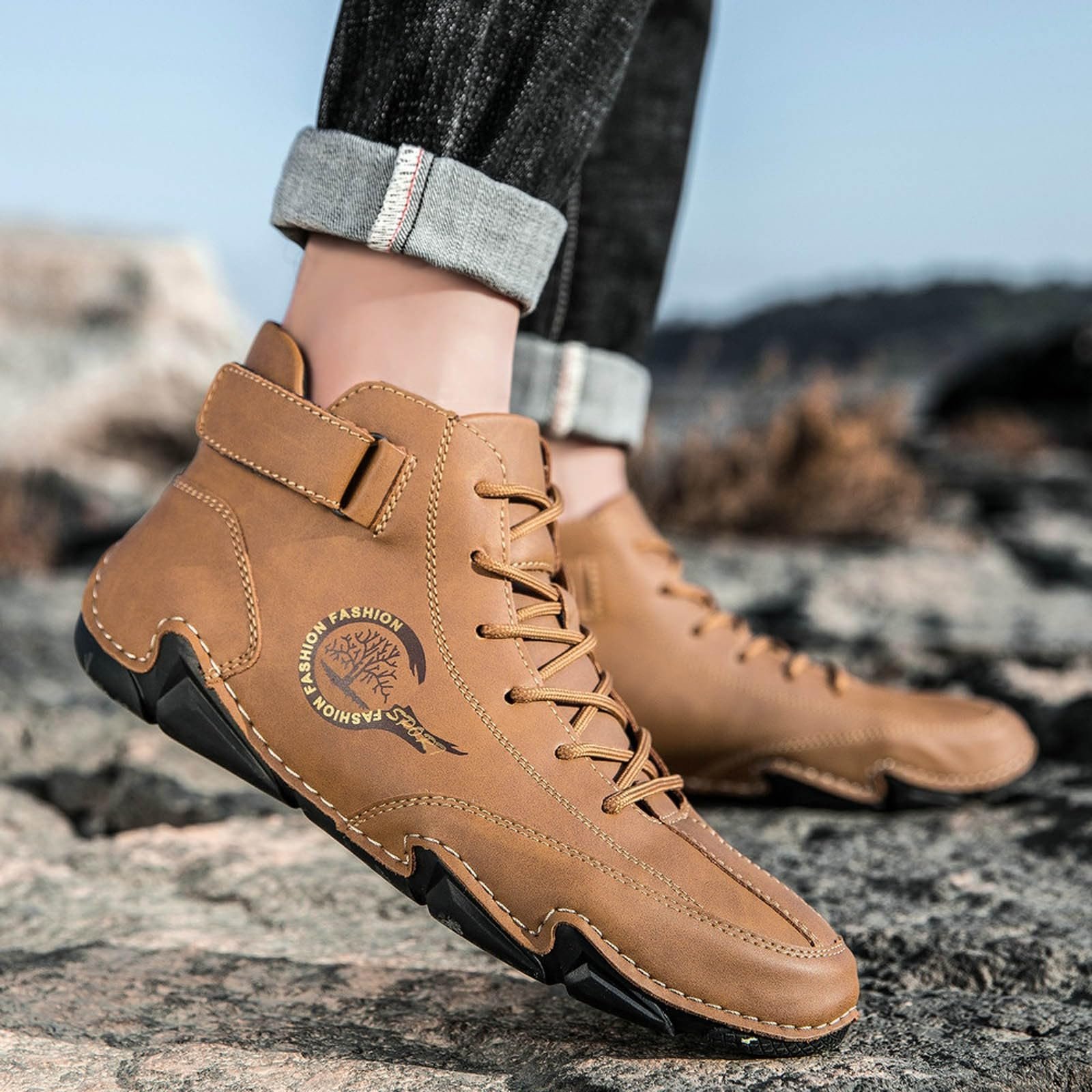 Зимняя обувь босиком для женщин и мужчин Winter Boots ортопедическая водонепроницаемая эргономичная, фото №3
