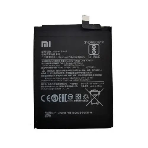 АКБ Xiaomi Redmi 6 Pro/Mi A2 Lite BN47 100 тих упаковки A20839, фото №1