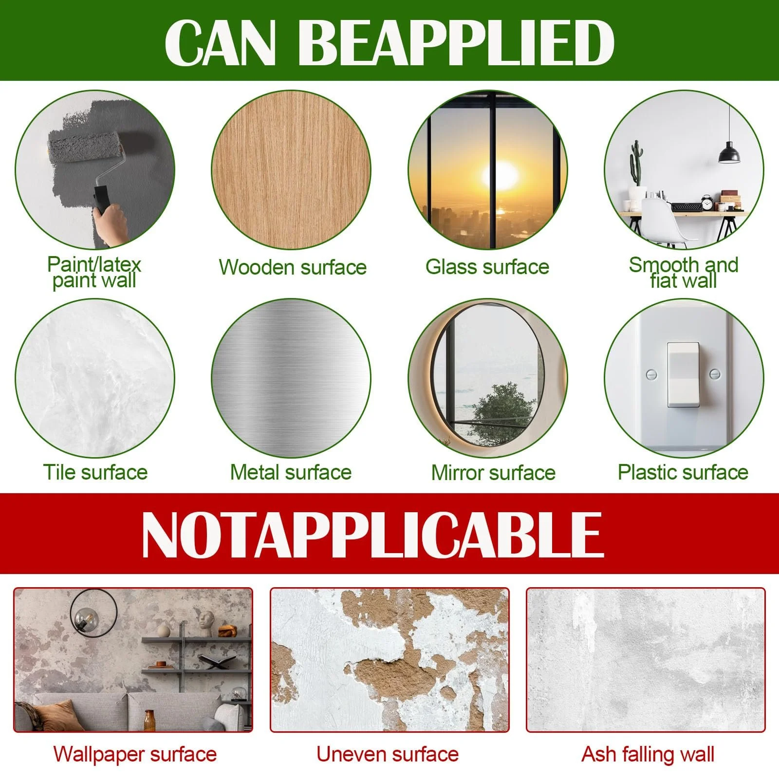 Наклейка на стіну 3D Зелені рослини, фото №5 Наклейка на стіну 3D Зелені рослини, фото №5