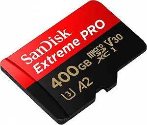 Карта памяти SanDisk Extreme SDSQXCZ-400G-GN6MA - Фото 1