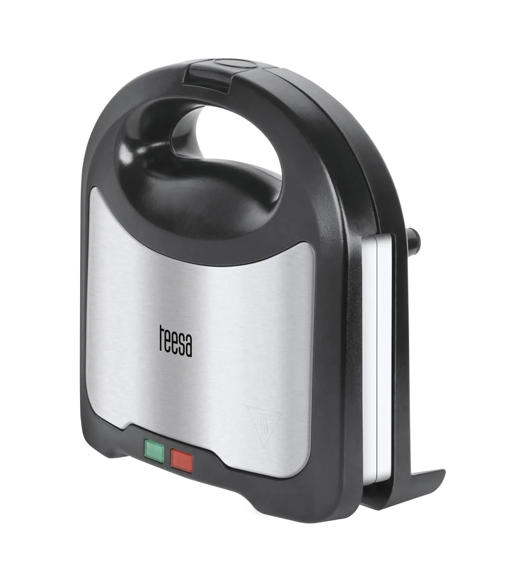 Сэндвичница TEESA TSA3222 с керамическими пластинами Серебристо-черная, фото №2