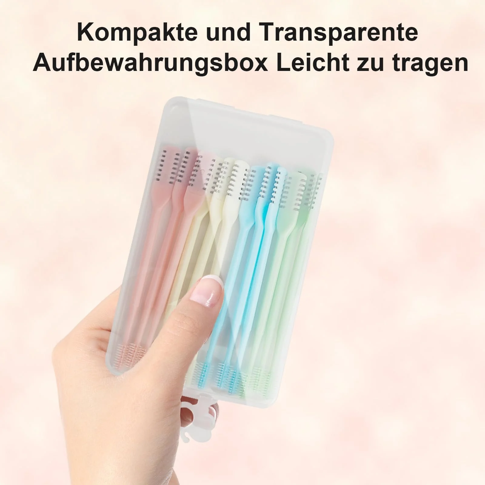 Тример для носа 2-в-1, портативний, ручний, з обертанням на 360° (4 кольори) комплект з 12 штук, фото №6