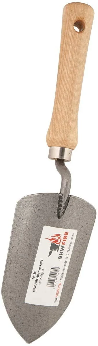 Інструмент для видалення бур'янів SHW-FIRE і садова лопатка - Міцний садовий інструмент зі сталі та дерева, фото №4