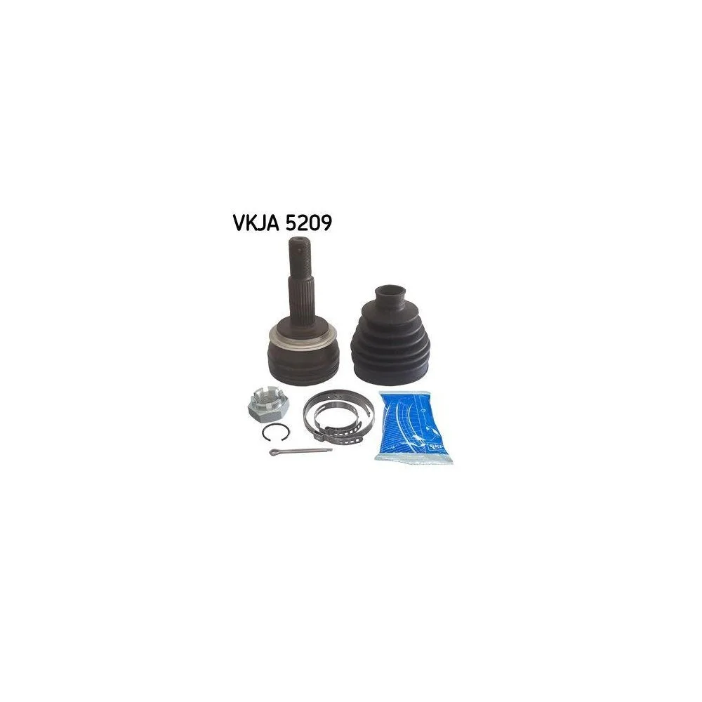ШРУС комплект SKF VKJA 5209 для NISSAN передня вісь зі сторони колеса, фото №1