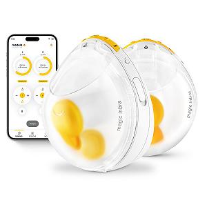 Молокоотсос двойной Medela Magic InBra портативный с FluidFeel Technology, App Connectivity, Sensor Control - Фото 1