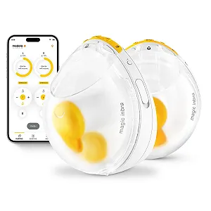 Молоковідсмоктувач подвійний Medela Magic InBra портативний з FluidFeel Technology, App Connectivity, Sensor Control - Фото 1