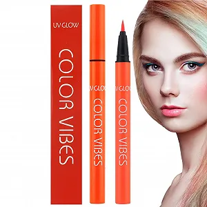 Подводка для глаз Fowybe, матовая, водостойкая, не смазывается, 8 цветов, неоновая, для вечеринок и маскарадов - Фото 1