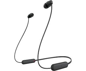 Sony Навушники WI-C100 In-ear IPX4 Wireless Чорний - Фото 1