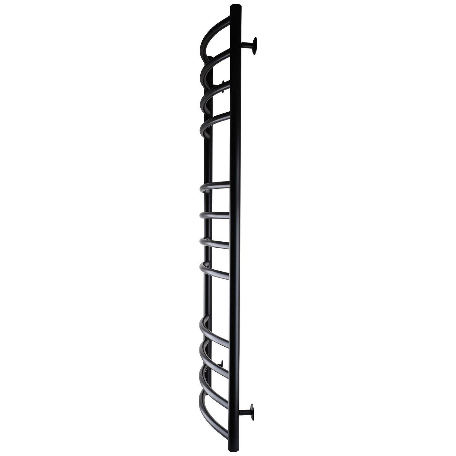 Рушникосушарка UNIO LDE W 1200-500-12 BLK Драбинка Дуга Еліт вода чорна, фото №3