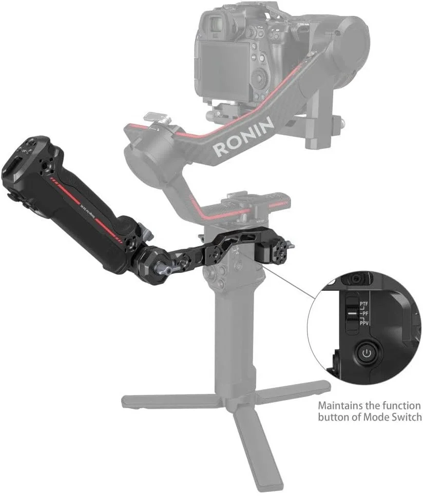 Бездротова ручка керування SMALLRIG для серії DJI RS Чорний, фото №7