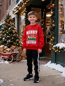 Різдвяний светр для хлопчиків synthetic.ua - Фото 1