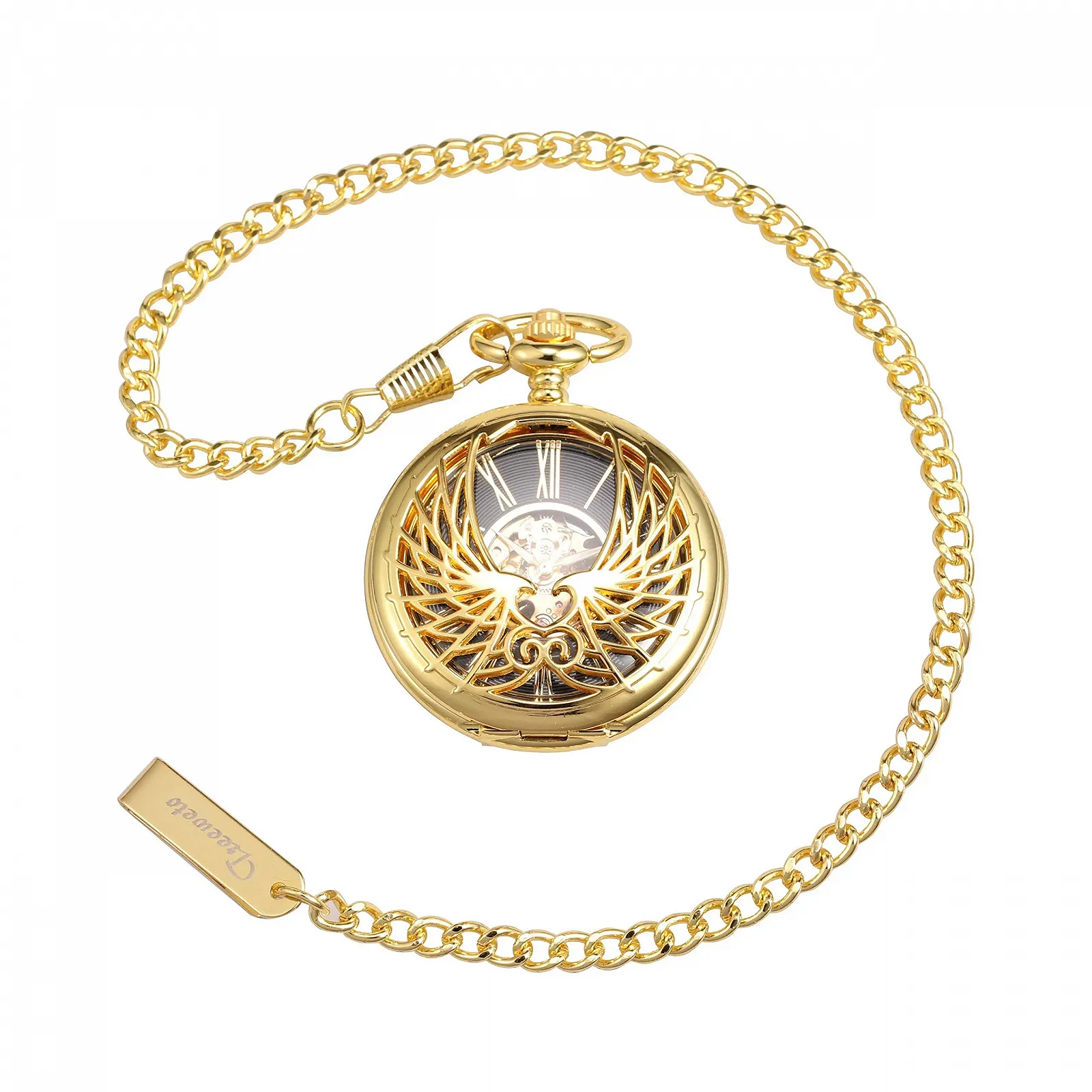 Кишеньковий годинник TREEWETO Унісекс з ланцюжком Аналоговий, фото №7 Кишеньковий годинник TREEWETO Унісекс з ланцюжком Аналоговий, фото №7