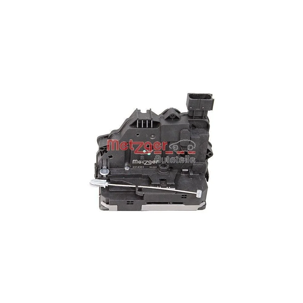 Замок дверей METZGER 2314351 для FIAT, задній лівий, фото №1