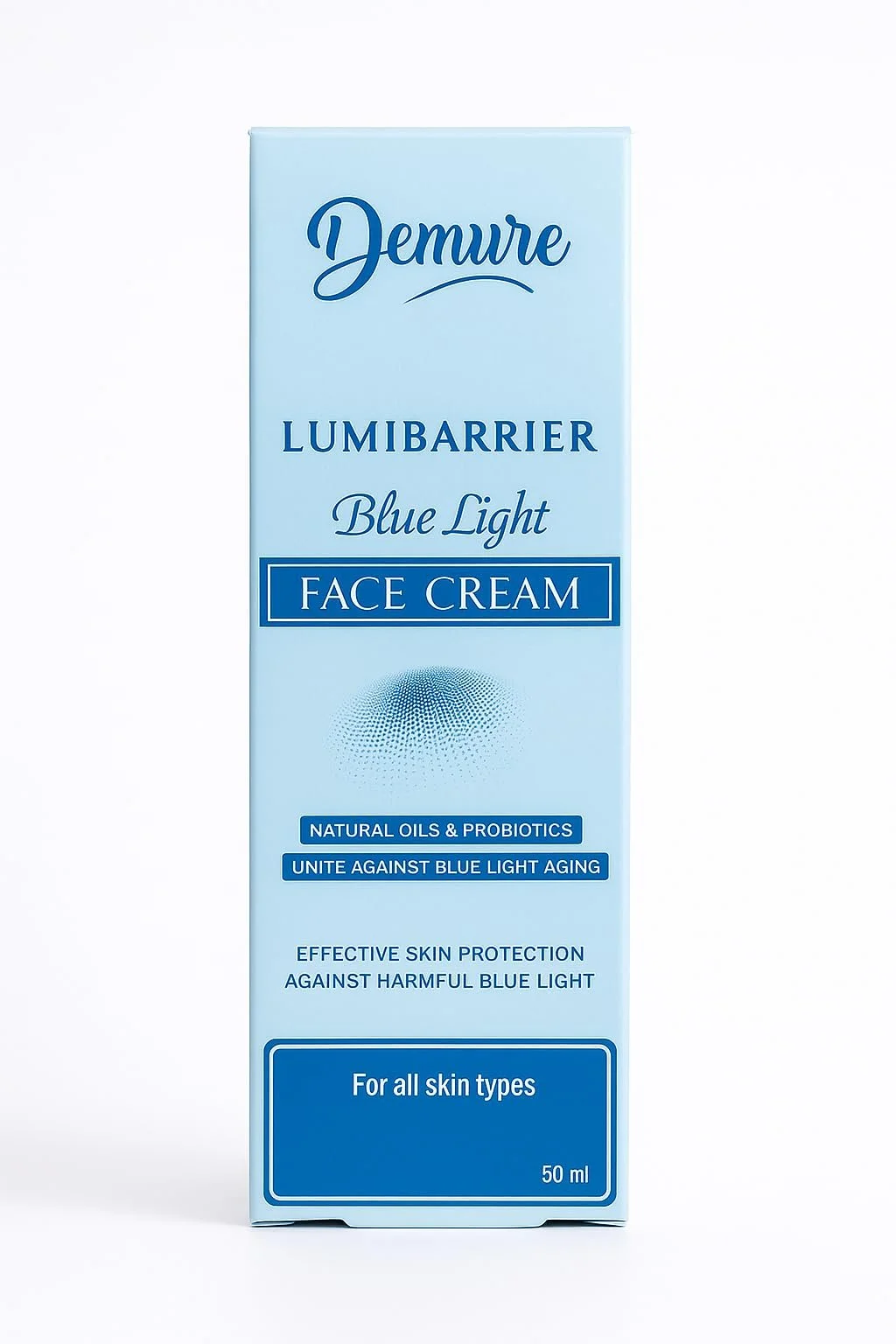 Дневной крем Demure LumiBarrier Anti-Ageing Blue Light Protection 50 мл без запаха, фото №4 Дневной крем Demure LumiBarrier Anti-Ageing Blue Light Protection 50 мл без запаха, фото №4