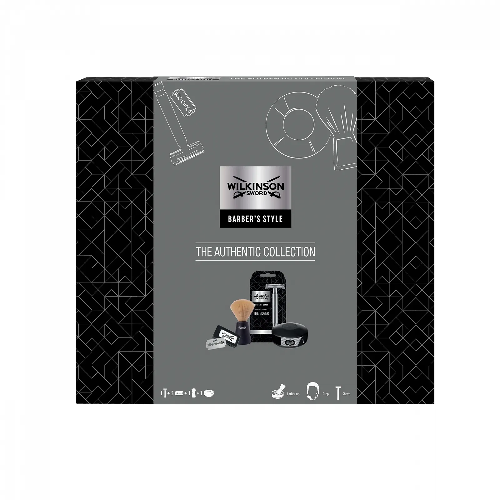 Набор для бритья Wilkinson Sword Barber's Style The Authentic Collection, фото №1