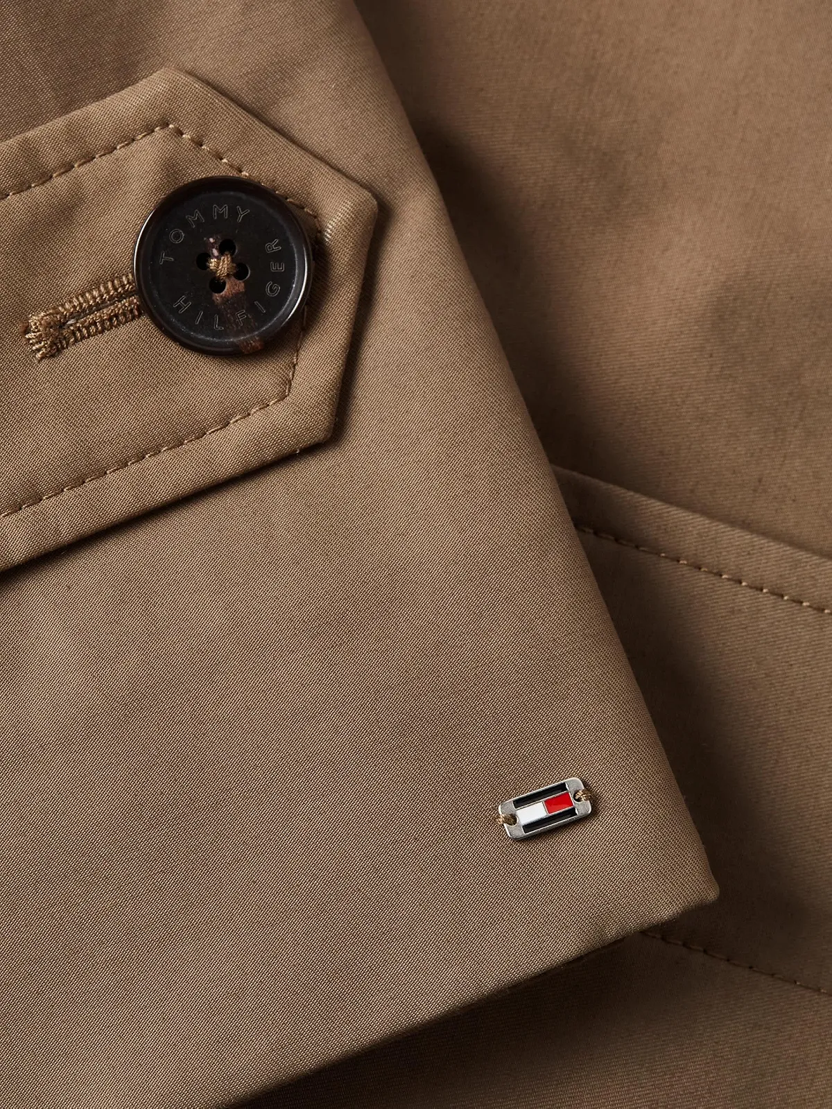 Плащ Tommy Hilfiger Хлопок Нейлон WW0WW44412, фото №3 Плащ Tommy Hilfiger Хлопок Нейлон WW0WW44412, фото №3