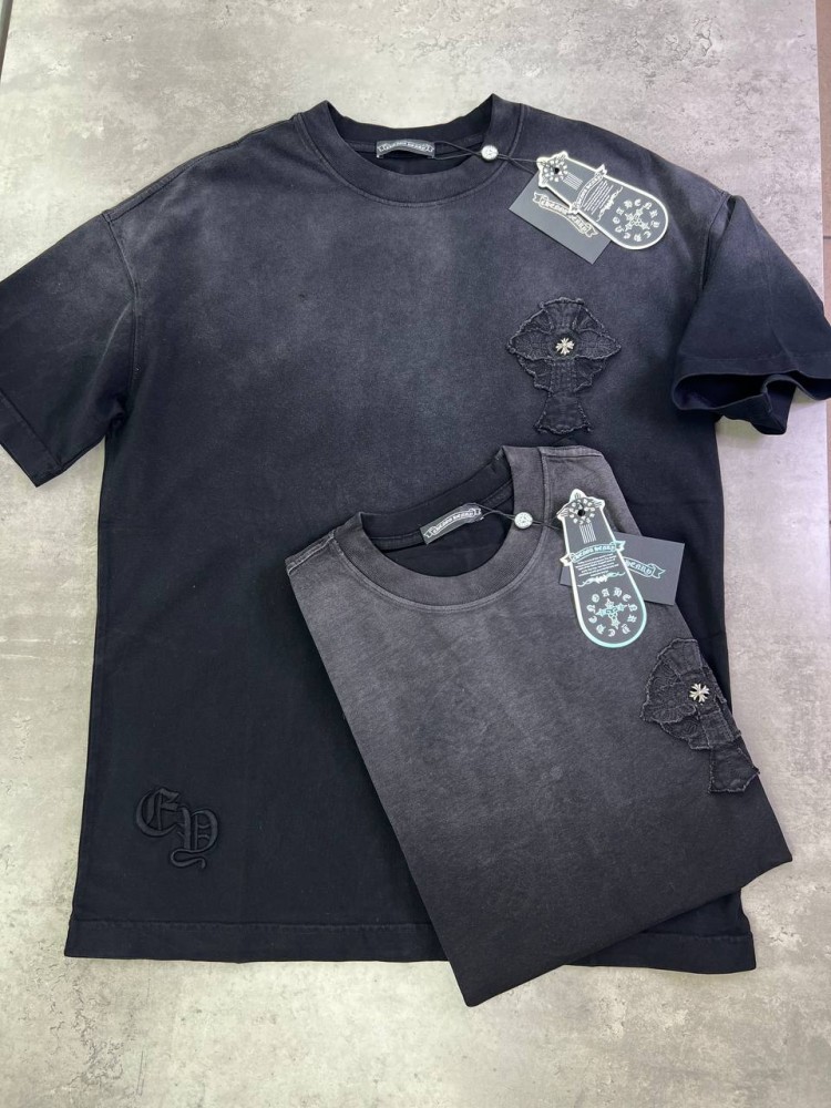 Футболка Chrome Hearts сіра f668, фото №2