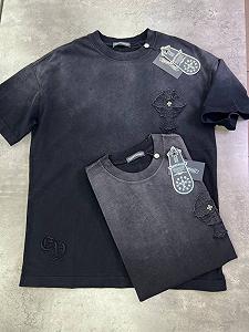 Футболка Chrome Hearts сіра f668 synthetic.ua - Фото 1